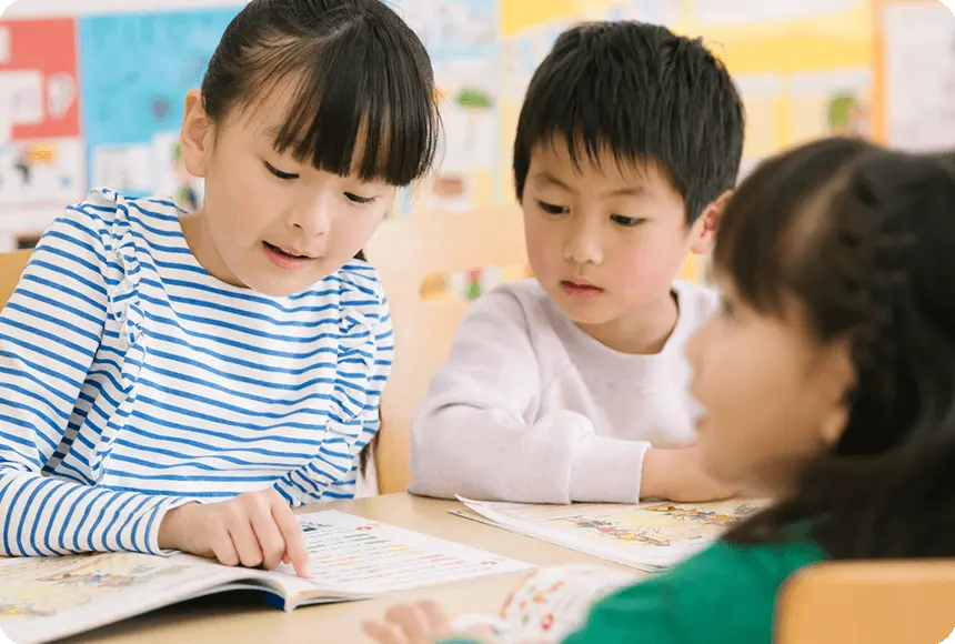 フォニックスコース。3歳から小学6年生