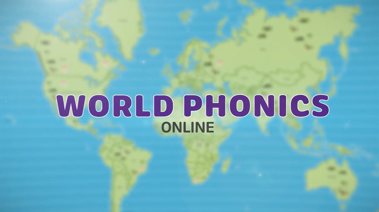 WORLD PHONICS ONLINE ワールドフォニックス スマホ用メインビジュアル