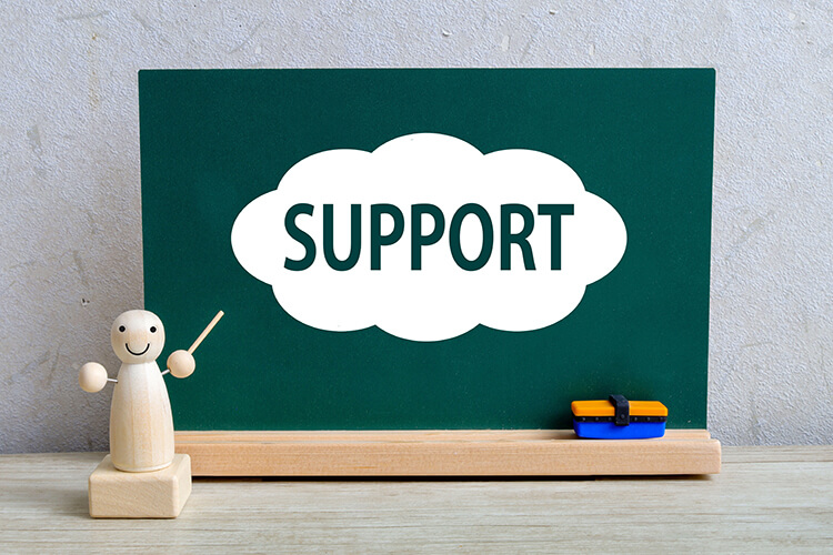 2-5.サポート体制が充実している