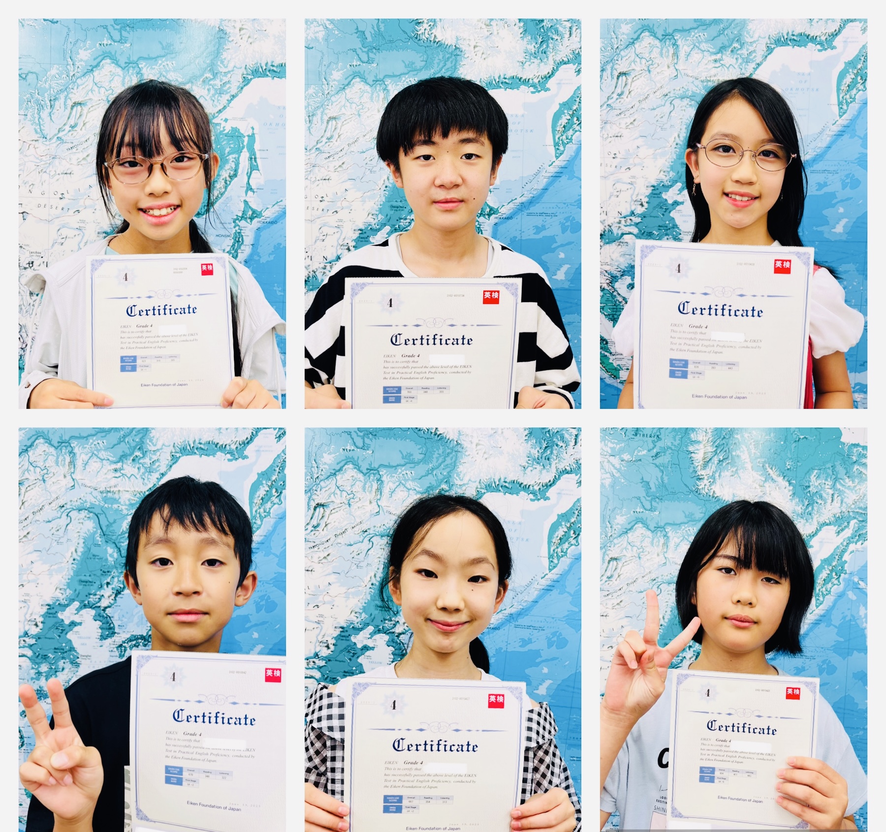 Yさん・K君・Aさん・H君・Yさん・Mさん